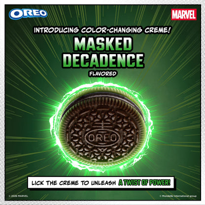 MARVEL OREO Stuf of Doom Chocolate Sandwich Cookies, Special Edition, 10.68 oz