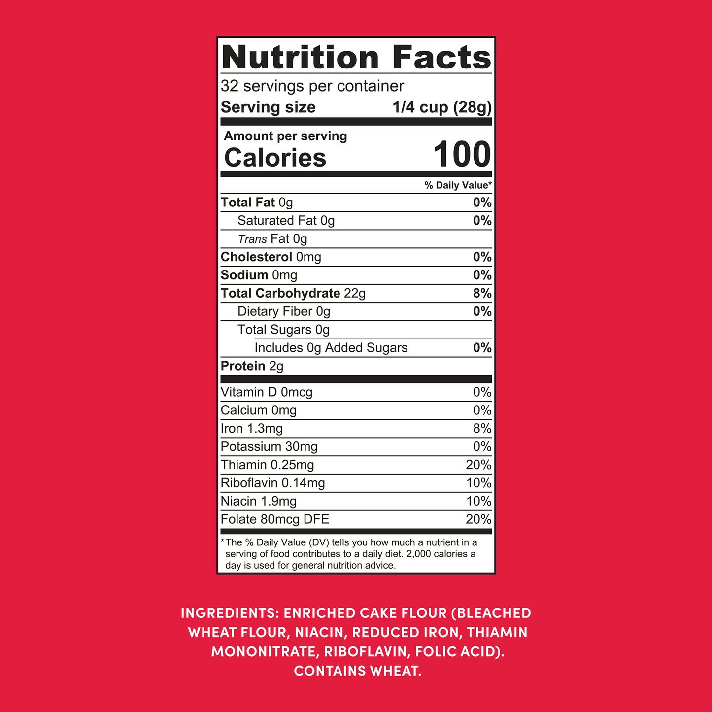 Swans Down Enriched, Bleached Cake Flour, 32 oz