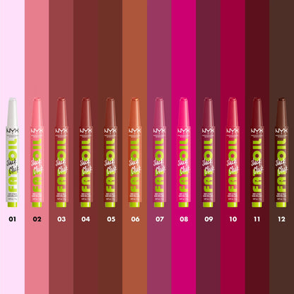 NYX Professional Makeup Fat Oil Slick Click Hydrating Tinted Lip Gloss with Lightweight Hydration, Link in My Bio, 0.07 oz