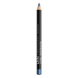 (2 pack) NYX Professional Makeup Slim Eye Pencil, Creamy Longwear Eyeliner, Sapphire