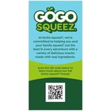 GoGo squeeZ No Sugar Added Apple & Gimme 5 Applesauce & Fruit Puree Variety, 3.2 oz (10 Pack)