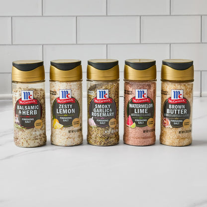 McCormick Balsamic & Herb Finishing Salt, 4.0 oz Bottle
