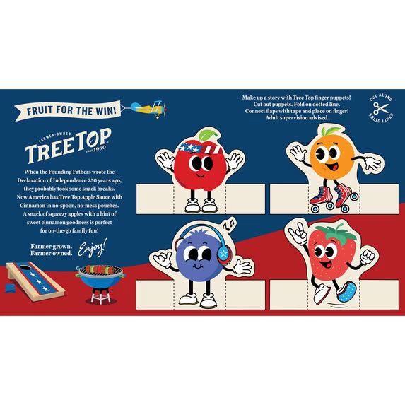Tree Top Cinnamon Apple Sauce Pouches, 3.2 Oz, 12 Count