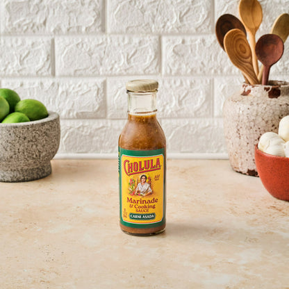 Cholula Carne Asada Marinade & Cooking Sauce, 12.0 fl oz Bottle