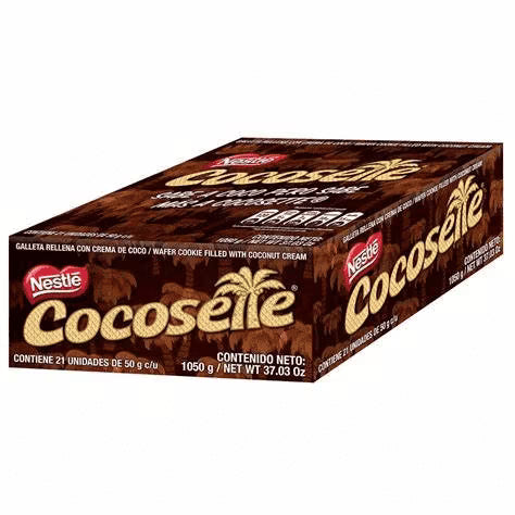 Nestle Cocosette Coconut Cream Wafer Cookies – 18-Pack (50g/1.76oz Each)