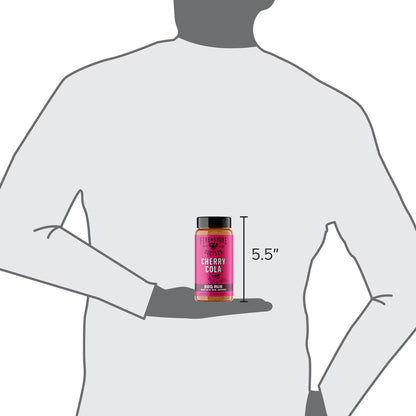 Fire & Smoke Society Cherry Cola BBQ Rub, Grill Seasoning, 9.9 oz Mixed Spices & Seasonings