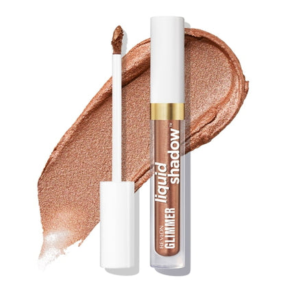 Revlon Glimmer Liquid Shadow, Shimmer Eyeshadow Makeup, 203 Spaced Out, 0.10 fl oz