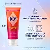 KY Lubricant Dual Pack, Ultragel 1 x 4.5 fl. oz. & Warming Jelly 1 x 2.5 fl. oz.