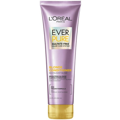 L'Oreal Paris Sulfate Free Blonde Conditioner, Brightening, Squeeze, 8.5 fl oz