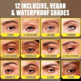 NYX Professional Makeup Micro Precise Vegan Eyebrow Pencil, Blonde, 0.003 oz