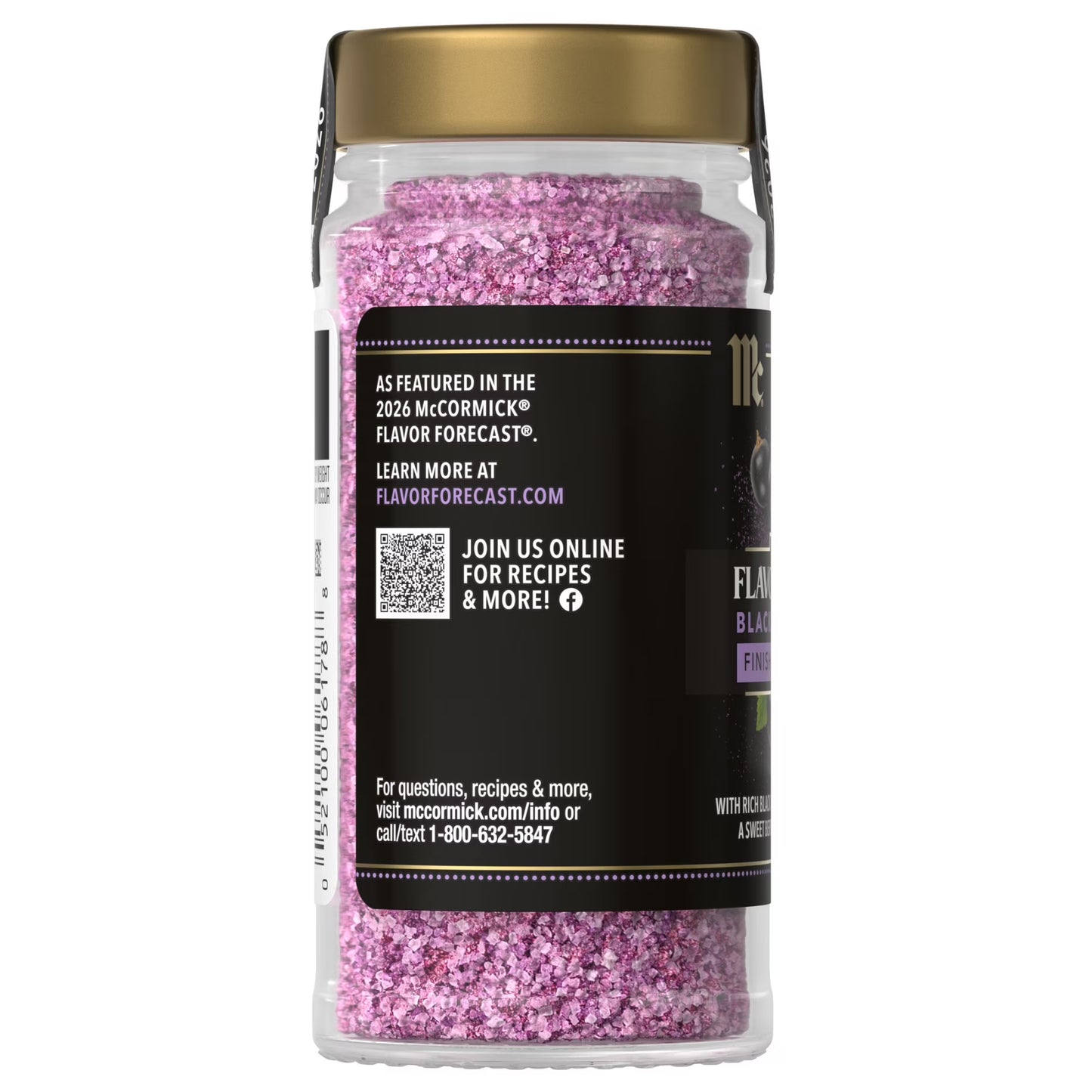 McCormick Black Currant Finishing Sugar, 2.75 oz Bottle