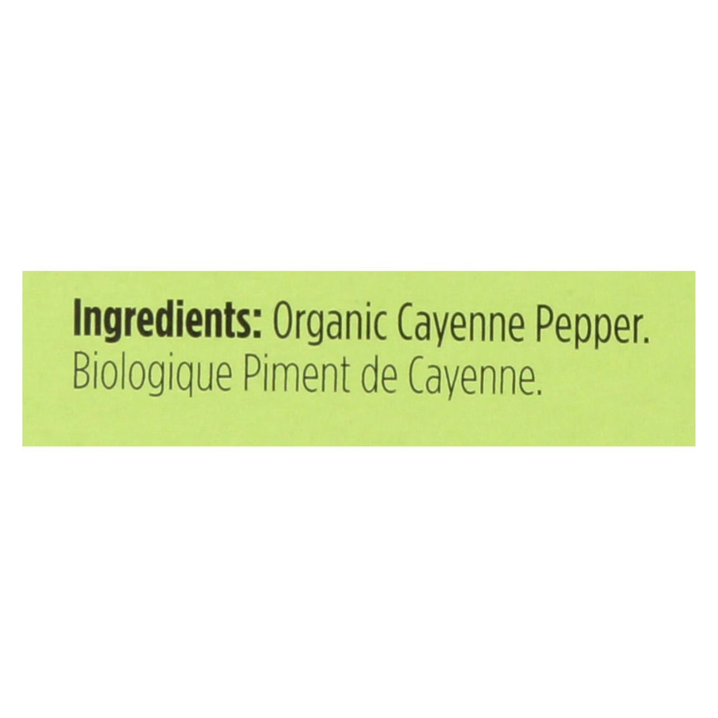 Spicely Organics Cayenne Pepper Spice 0.45 oz (Pack Of 12)