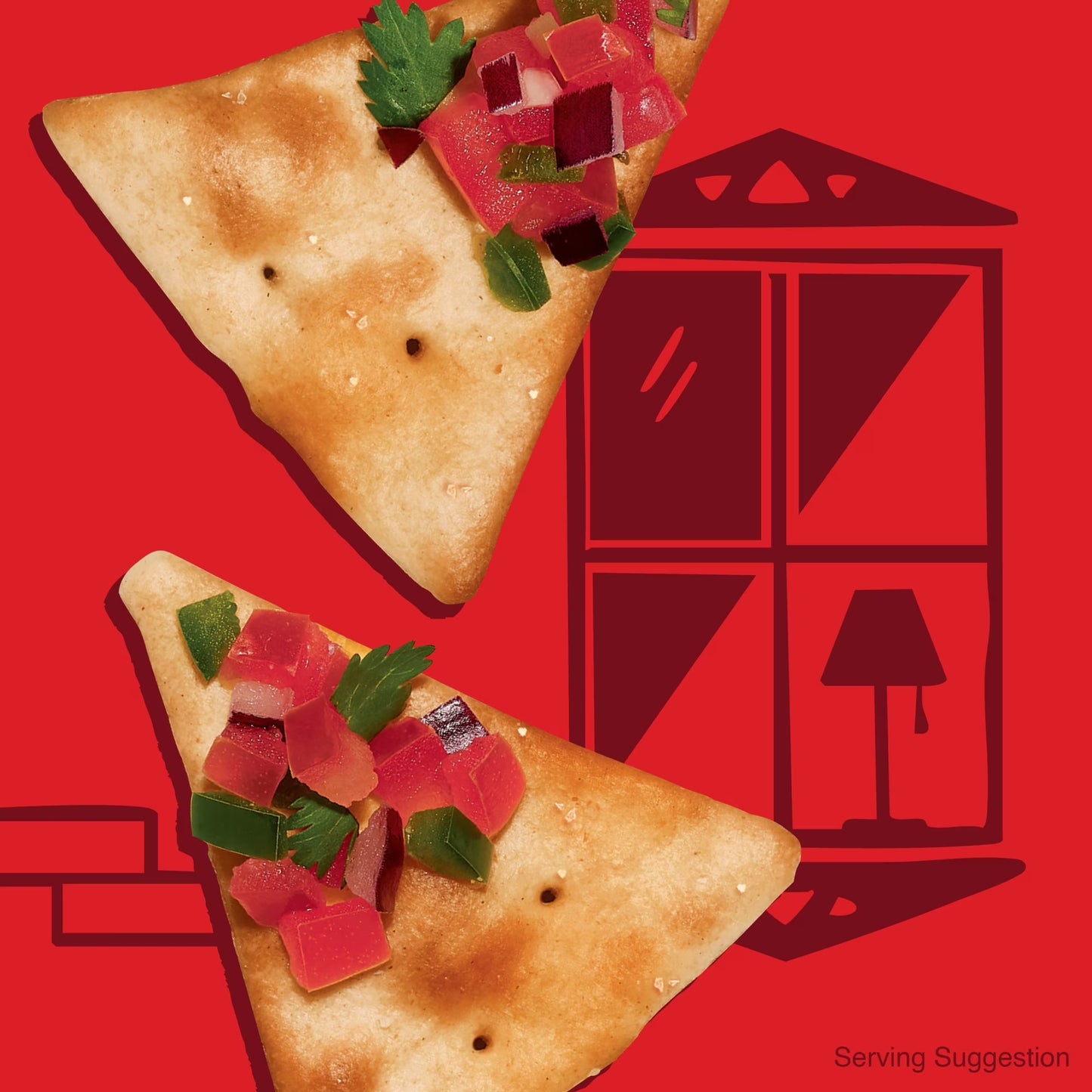 Town House Pita Sea Salt Oven Baked Crackers, Salty Snacks, 9.5 oz