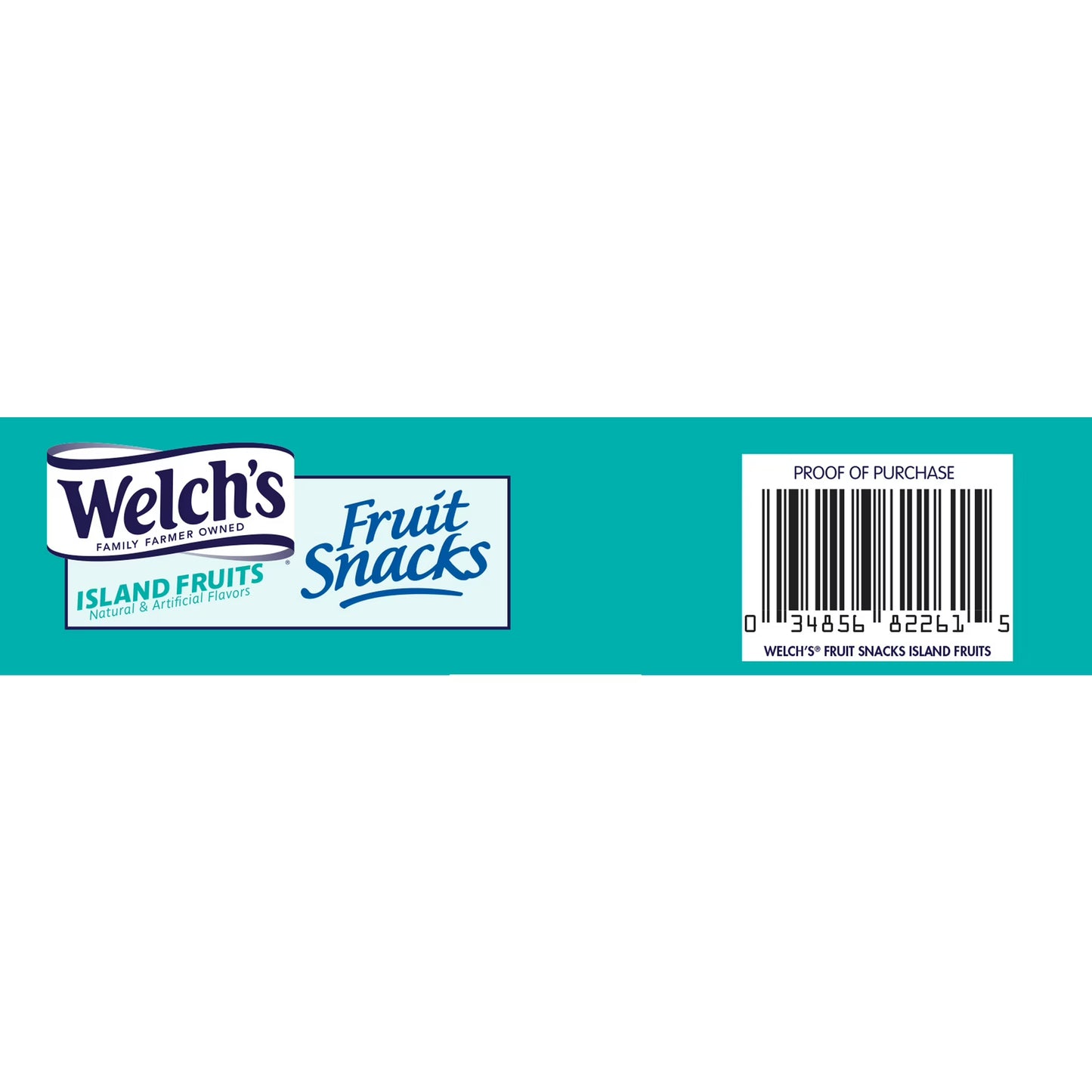 Welch's Fruit Snacks Gluten-Free Island Fruits Soft Fruit Snacks, .8 oz, 22 Count