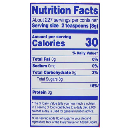 C&H Pure Cane Sugar, 4 lb Bag, Summer Baking, July 4th Desserts, Limited Edition