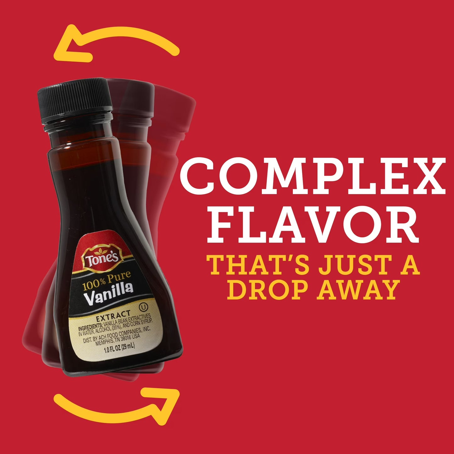 Tone's Pure Vanilla Extract, 1 fl oz
