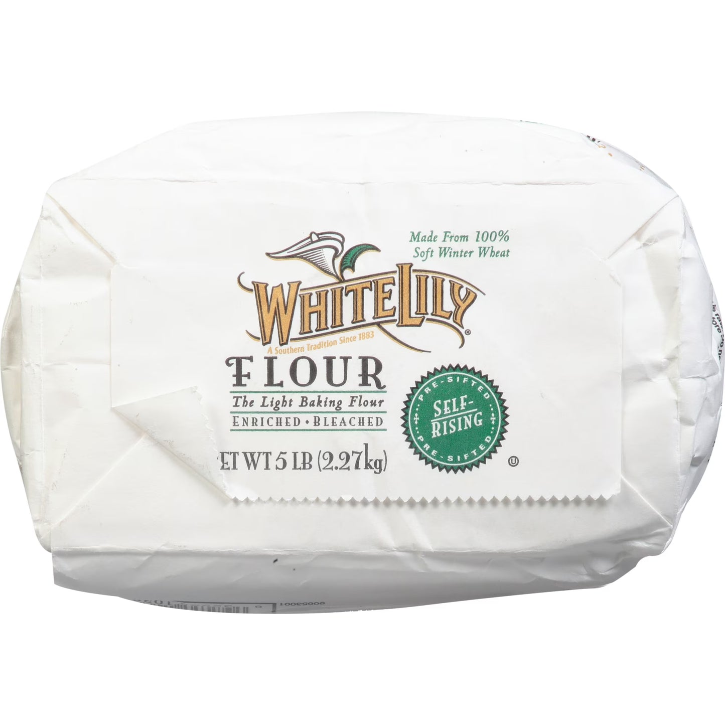 (4 pack) White Lily Self Rising Flour, 5 lb Bag