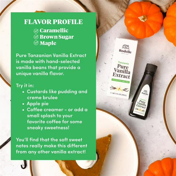 Rodelle Tanzania Pure Vanilla Ext. 2oz
