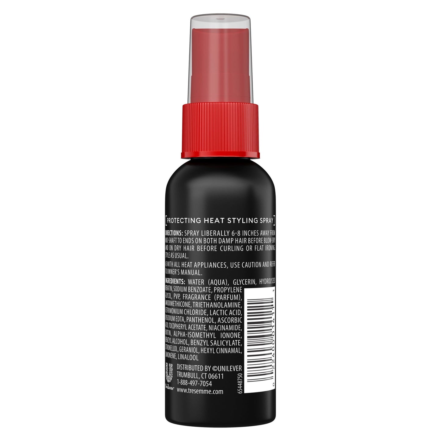 TRESemmé Heat Protection Styling Spray for Up to 450° F Hair Preservation Protecting Heat America's No.1 Styling Brand, 2 fl oz 1 Count
