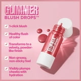 Revlon Glimmer Blush Drops, Liquid Cheek Blush, 101 Coralicious, 0.32 fl oz