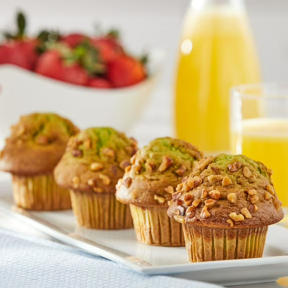Marketside Walnut & Pistachio Baked Muffins, 14 oz, 4 Count