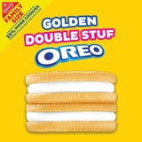 OREO Double Stuf Golden Sandwich Cookies, Family Size, 18.71 oz