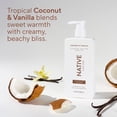 Native Moisturizing Shampoo Coconut and Vanilla 16.5 fl oz