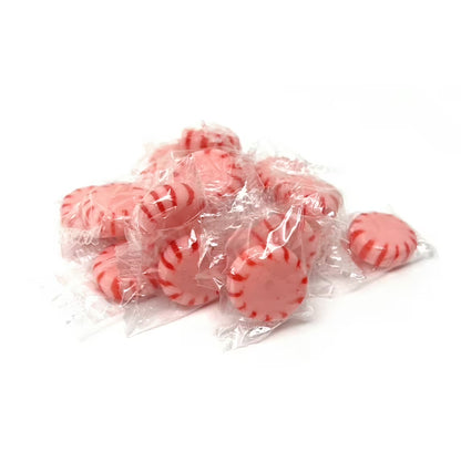 YANKEETRADERS Brand, Cinnamon Starlight Mints, Wrapped Candy, 4 lbs.