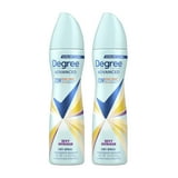 Degree Advanced Long Lasting Antiperspirant Deodorant Dry Spray Twin Pack, Sexy Intrigue, 3.8 oz