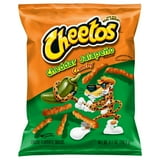 (2 pack) Cheetos Crunchy Cheddar Jalapeno Cheese Puff Chips, 8.5 oz Bag