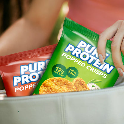 Pure Protein, Popped Crisps, Sour Cream and Onion Chips, 12g Protein, 1.27 oz