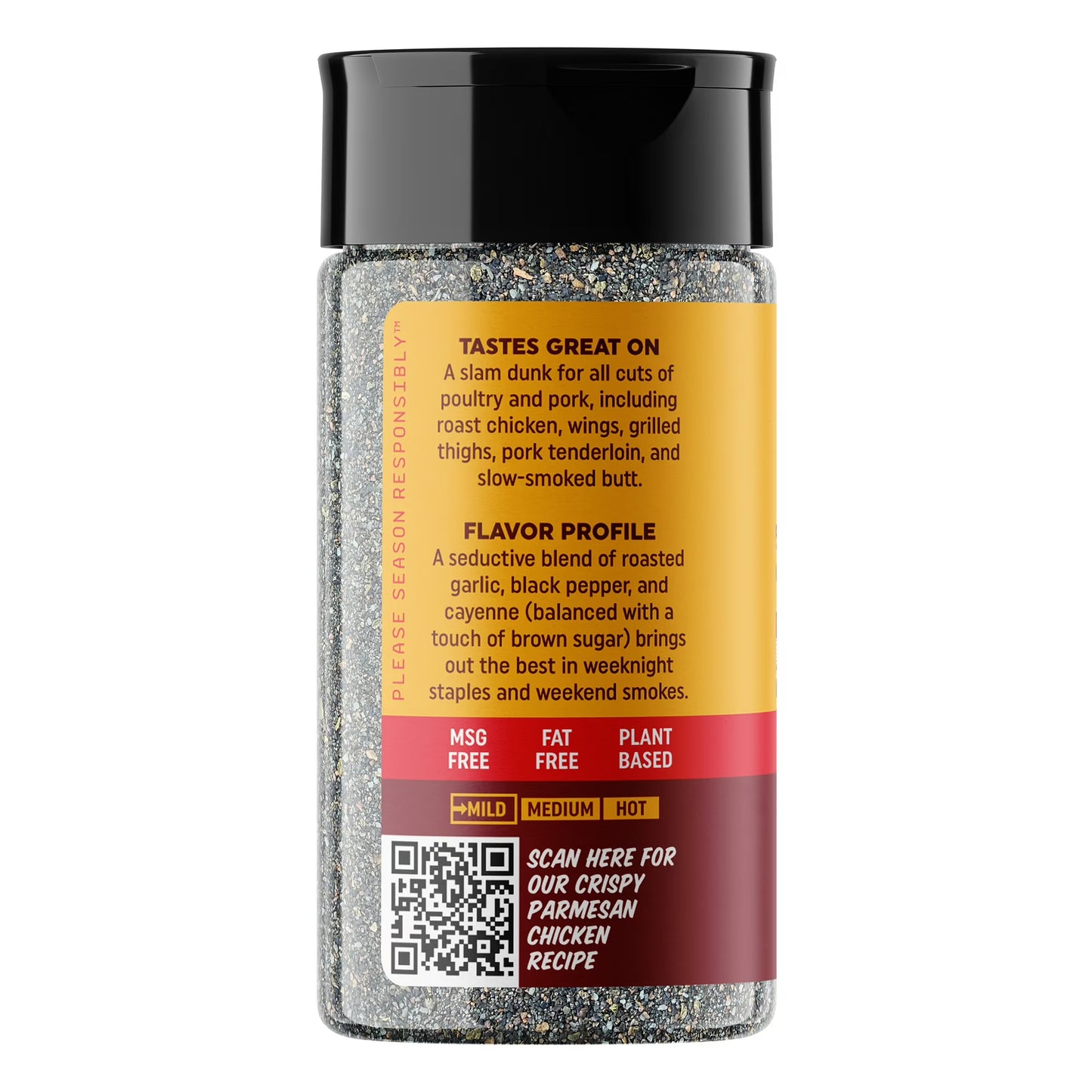Fire & Smoke Society Coop De Thrill BBQ Poultry Seasoning Blend, 6.2 Ounce Mixed Spices & Seasonings
