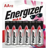 Energizer MAX AA Batteries (12 Pack), Double A Alkaline Batteries