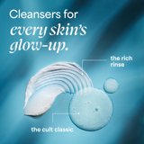 TULA Skincare Rich Rinse Daily Cream-to-Foam Face Cleanser, 6.7 FL OZ