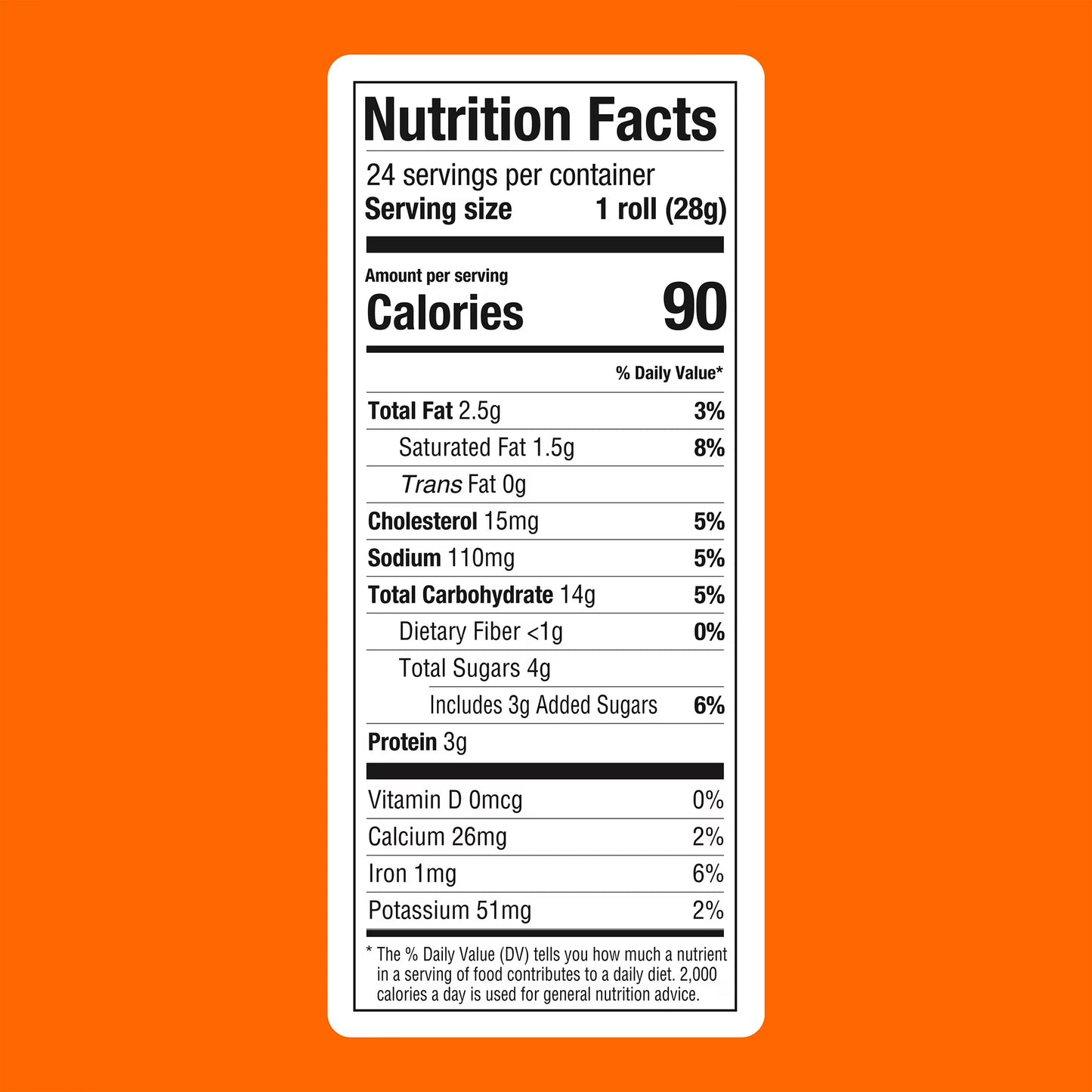 King's Hawaiian Savory Butter Rolls 24 Count, 24 oz, Shelf-Stable