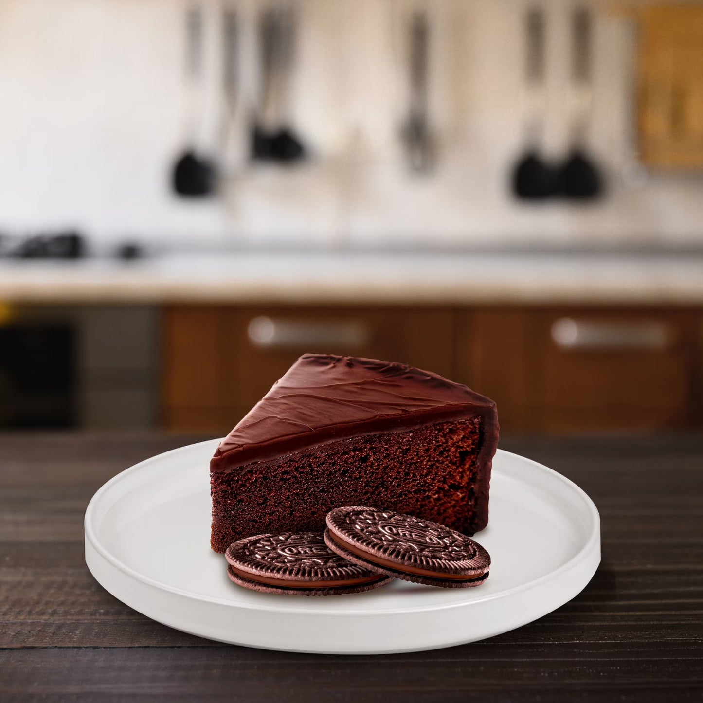 OREO Thins Chocolate Ganache Creme Chocolate Sandwich Cookies, Family Size, 12.33 oz