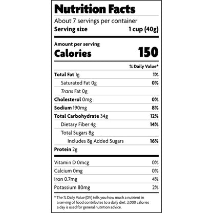 Nature's Path Organic Breakfast Cereal, Sunrise Crunchy Vanilla, 10.6oz Box