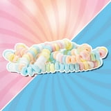 36 Candy Necklaces Individually Wrapped, Nostalgic Pastel Candy Jewelry Perfect for Party Favors, Pinata Fillers and Goodie Bags, By 4YoreElves
