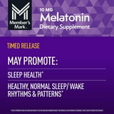 Member's Mark Timed-Release Melatonin Tablets, 10 mg, 300 ct.