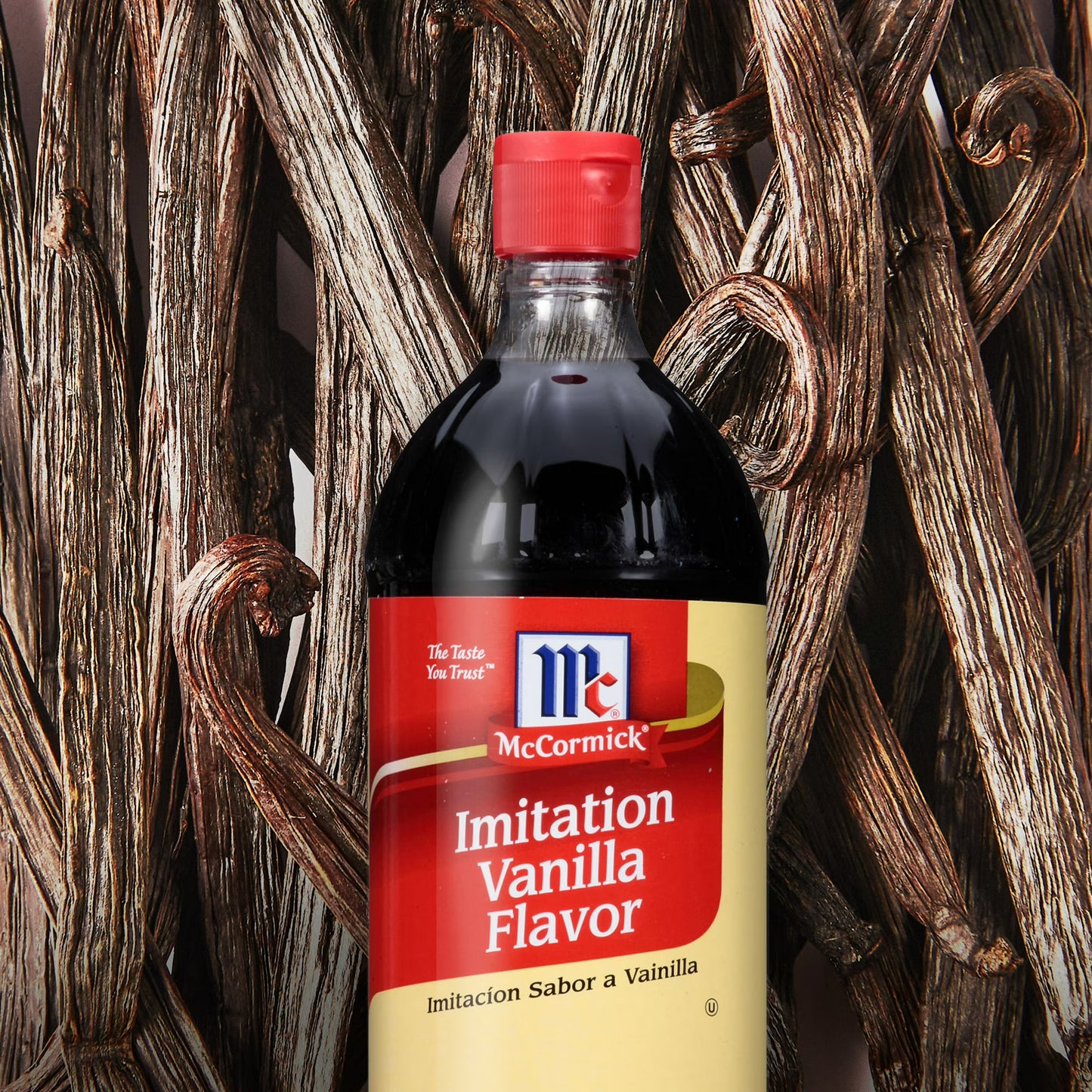 McCormick Kosher Imitation Vanilla Flavor, 1.0 qt Bottle
