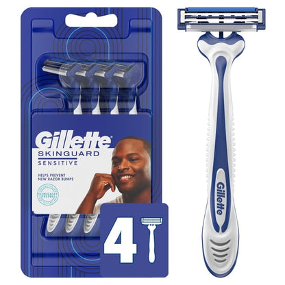Gillette Sensor3 Comfort Men's Disposable Manual Razors, 12 Razors