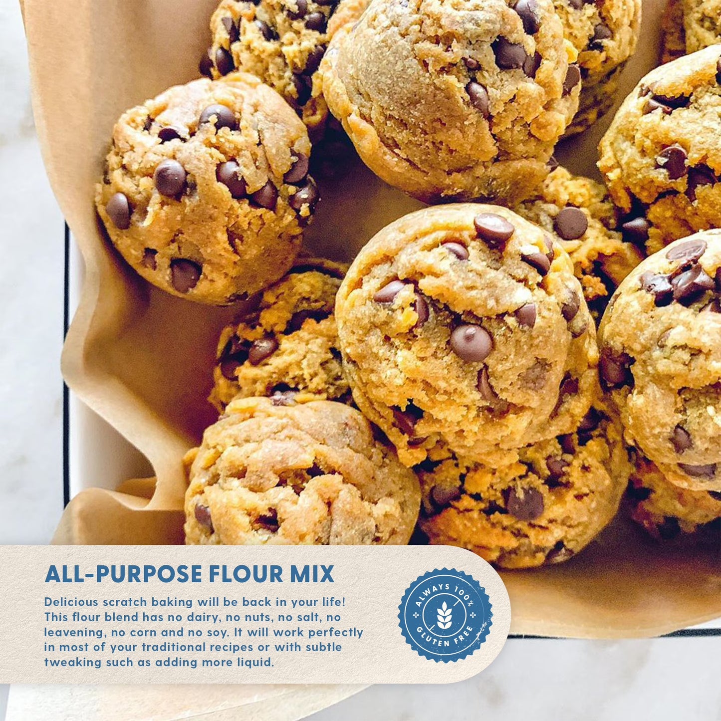 Pamela’s Gluten-Free All-Purpose Flour Mix, 4 lb Bag