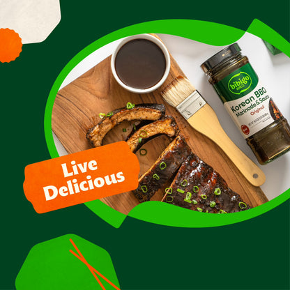Bibigo Original Korean BBQ Marinade & Sauce, 16.9 oz