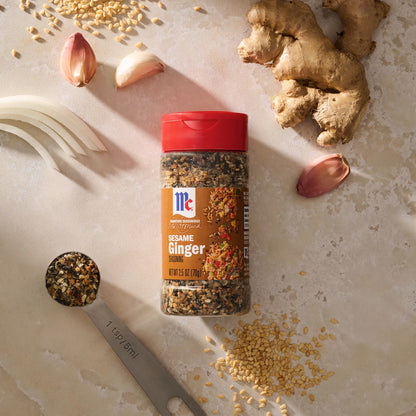 McCormick Sesame Ginger Seasoning, 2.5 oz Bottle