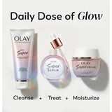 Olay Super Cream without SPF, Lightweight Face Moisturizer, 5-in-1 Skin Care Benefits - Hydrating, Brightening, Firming, Smoothing, and Evens - Niacinamide, Vitamin C, Collagen Peptide, 1.7 oz