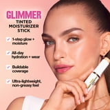 Revlon Glimmer Tinted Facial Moisturizer Stick, Light Coverage Foundation, 150, 0.31 oz