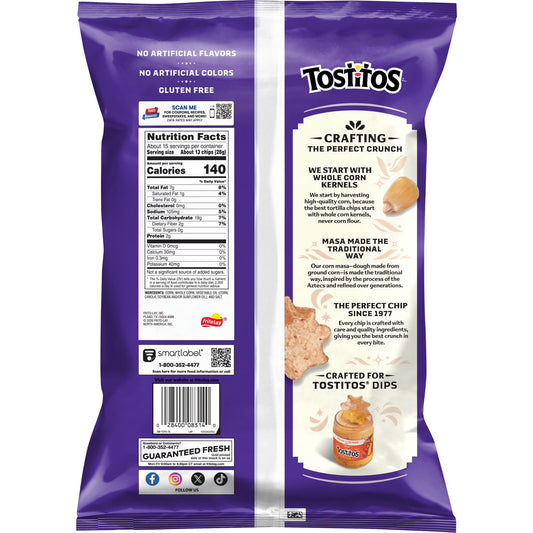 Tostitos Scoops! Party Size Tortilla Chips, 14.5 oz Bag