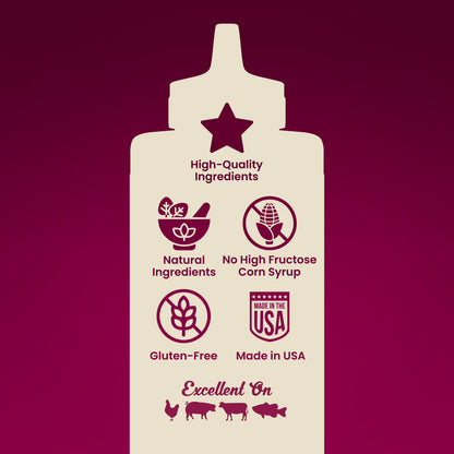 Blues Hog Raspberry Chipotle BBQ Sauce, Gluten-Free, 25 oz