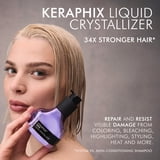 Nexxus Keraphix Liquid Crystallizer Reconstructive Leave-In Serum for Damaged Hair with KRT Keratin Resistance Therapy, 3.3 fl oz