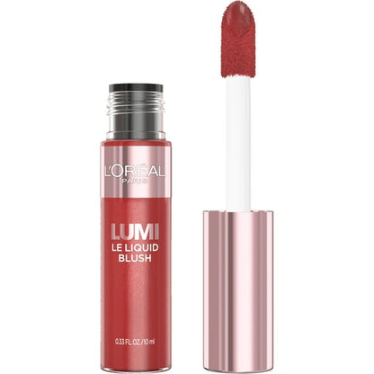 L'Oreal Paris True Match Lumi Le Liquid Blush, liquid pigments, 635 Glowy Worth It Medium, 0.33 fl oz